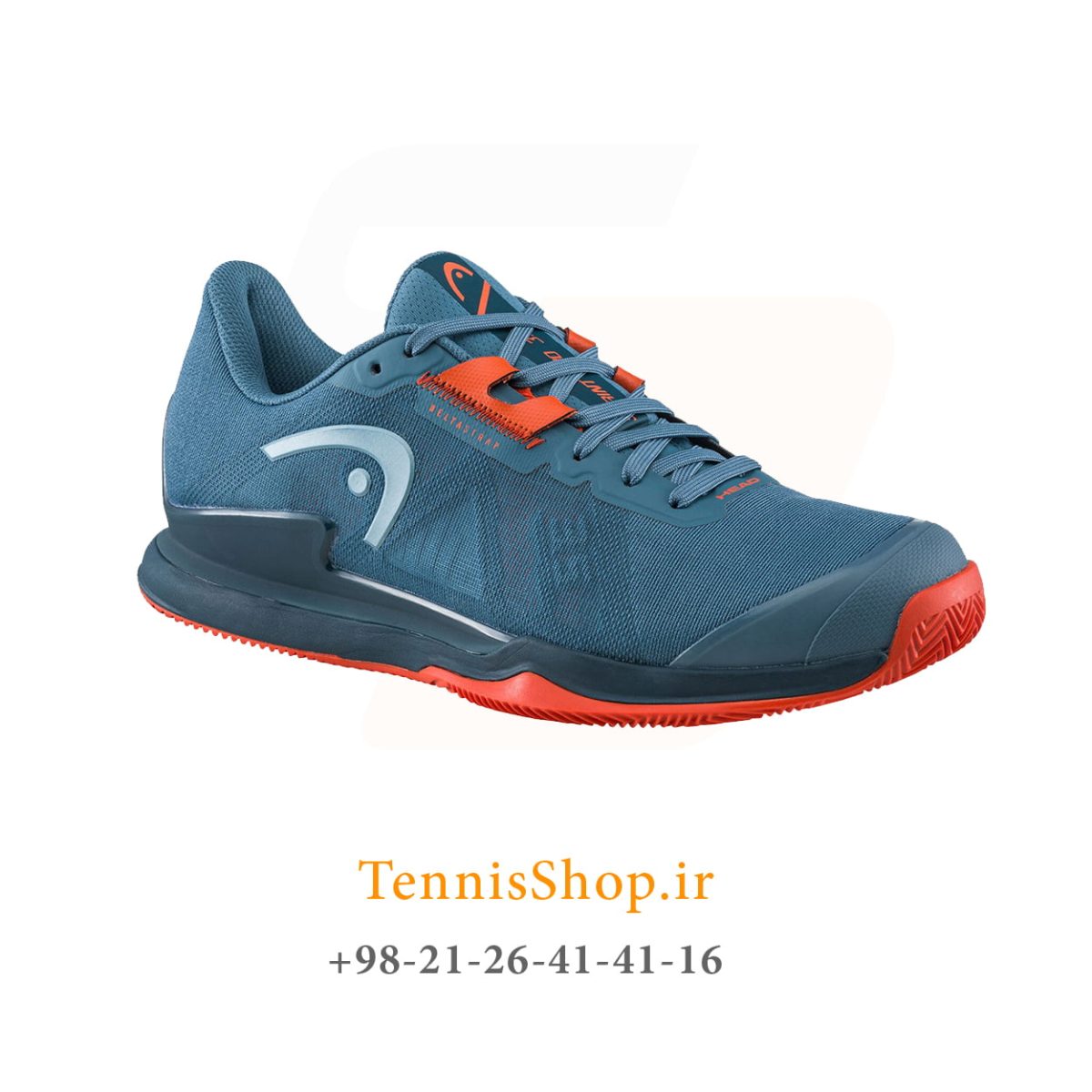 کفش تنیس هد سری SPRINT PRO3.5 مدل clay رنگ آبی قرمز