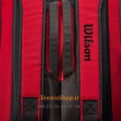 ساک تنیس ویلسون سری Super Tour مدل 9 راکته CLASH رنگ قرمز