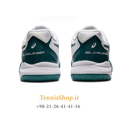 کفش تنیس اسیکس سری GEL CHALLENGER 13 رنگ سفید سبز