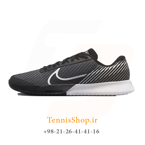 کفش تنیس نایک سری VAPOR PRO 2تکنولوژی AIR ZOOM رنگ مشکی-سفید (1)