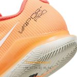 کفش تنیس نایک سری VAPOR PRO تکنولوژی AIR ZOOM رنگ نارنجی-سفید 