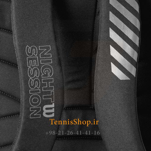 کوله پشتی تنیس ویلسون سری NIGHT SESSIO TOUR رنگ مشکی
