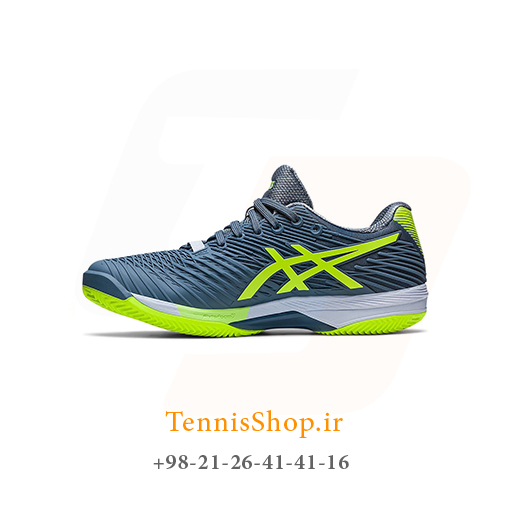 کفش تنیس اسیکس سری Solution Speed FF 2 CLAY رنگ طوسی-فسفری