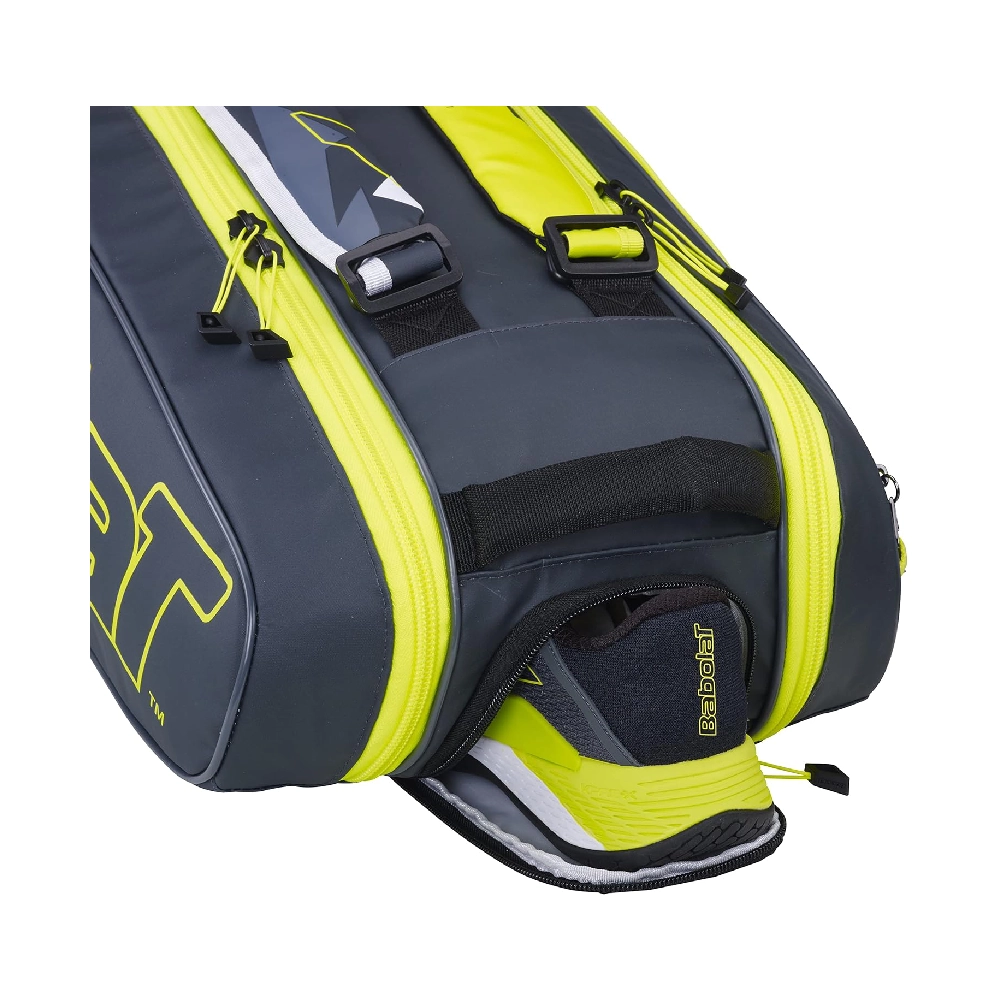 ساک تنیس بابولات سری PURE AERO مدل 6 راکته رنگ مشکی زرد1 ساک تنیس بابولات سری  PURE AERO مدل 6 راکته رنگ مشکی زرد - Image 2