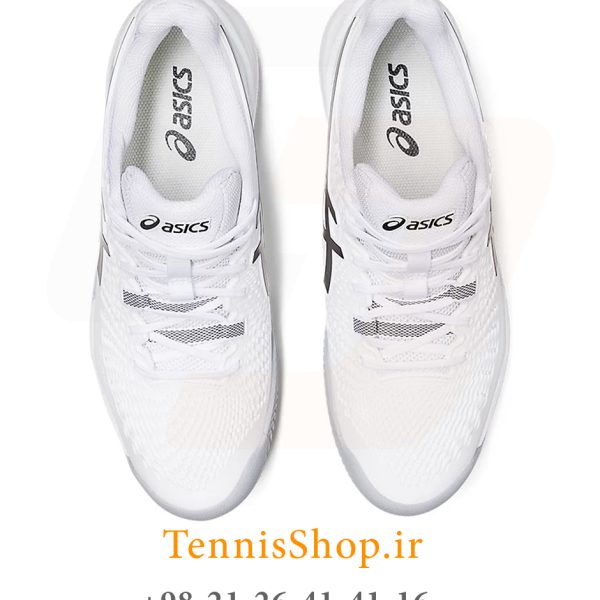 کفش تنیس اسیکس سری 9 GEL RESOLUTION CLAY رنگ سفید-مشکی