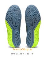 کفش تنیس اسیکس سری 9 GEL RESOLUTION رنگ طوسی-فسفری