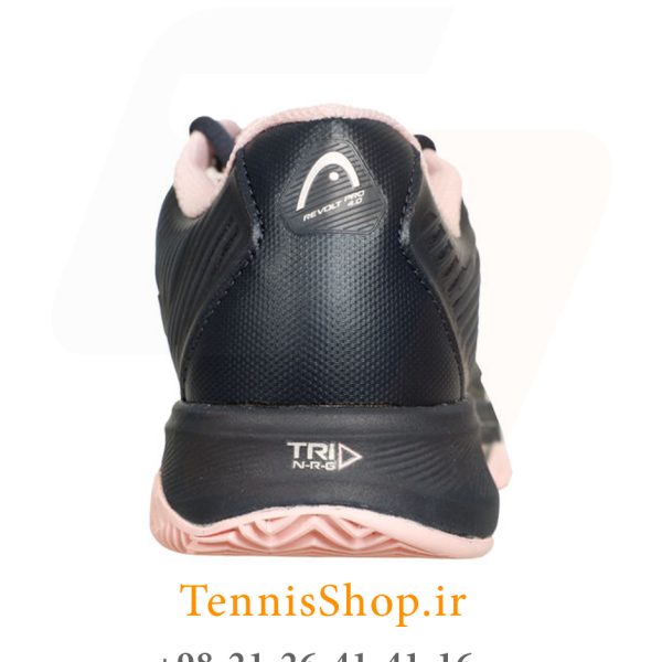 کفش تنیس هد سری REVOLT PRO 4 مدل clay رنگ سرمه ای صورتی