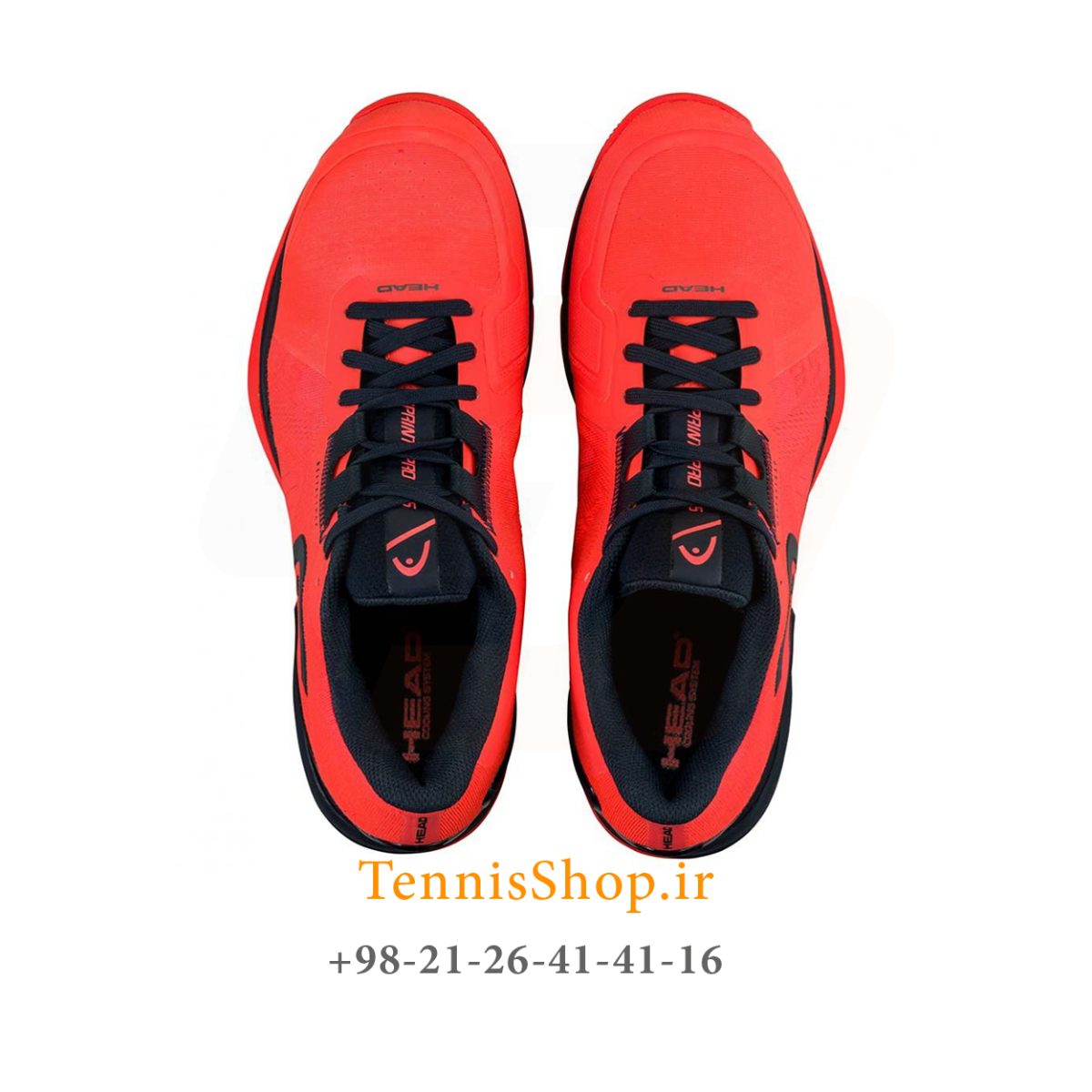 کفش تنیس هد سری SPRINT PRO 3.5 مدل clay رنگ قرمز مشکی