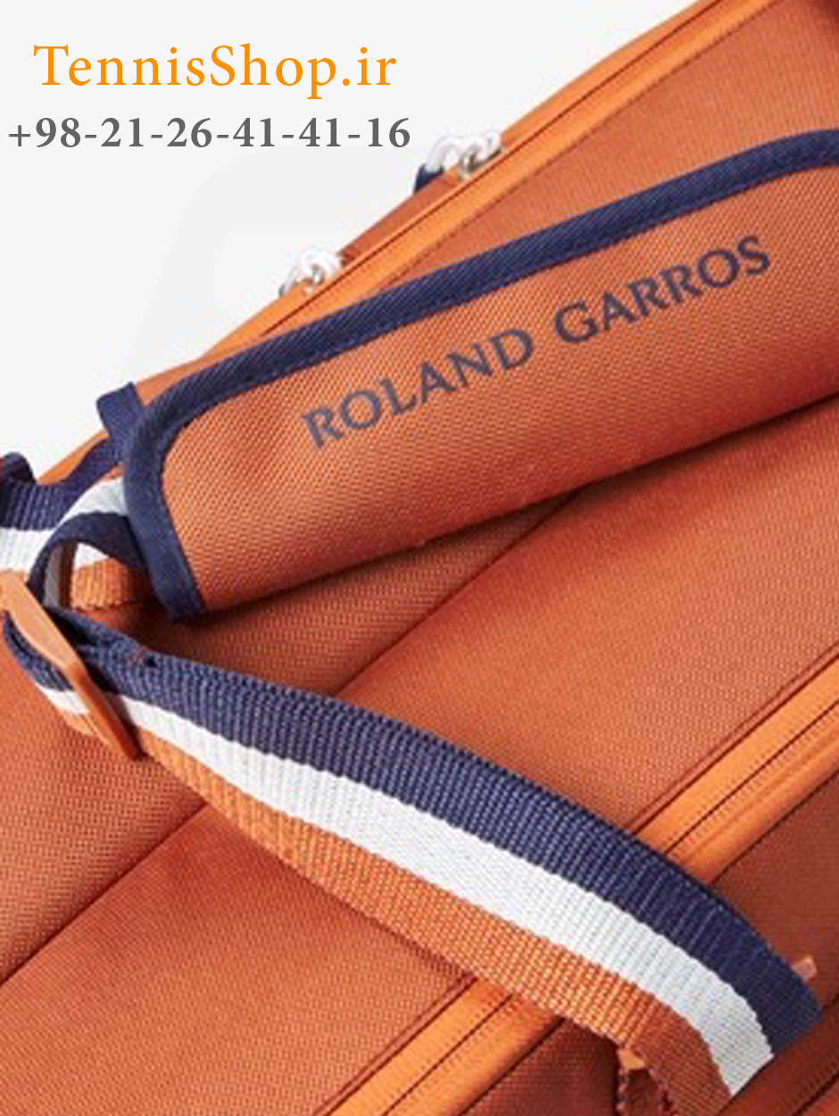 ساک تنیس ویلسون سری ROLAND GARROS مدل 6 راکته TEAM NEW رنگ قهوه ای