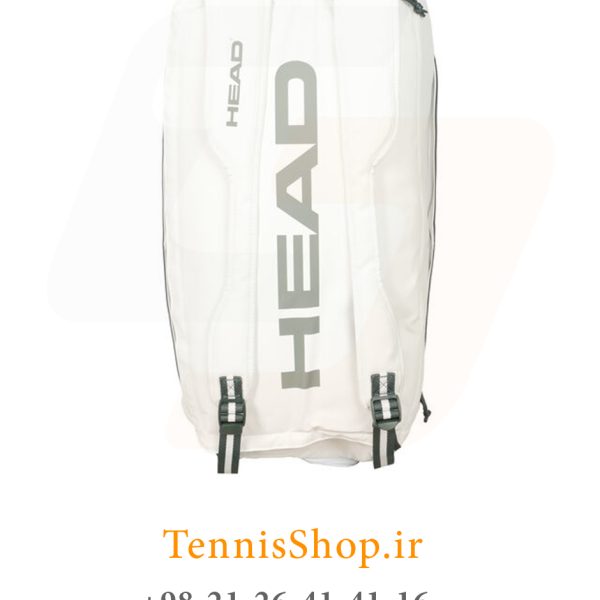 ساک تنیس هد سری PRO X مدل DUFFLE BAG رنگ سفید 9 راکته