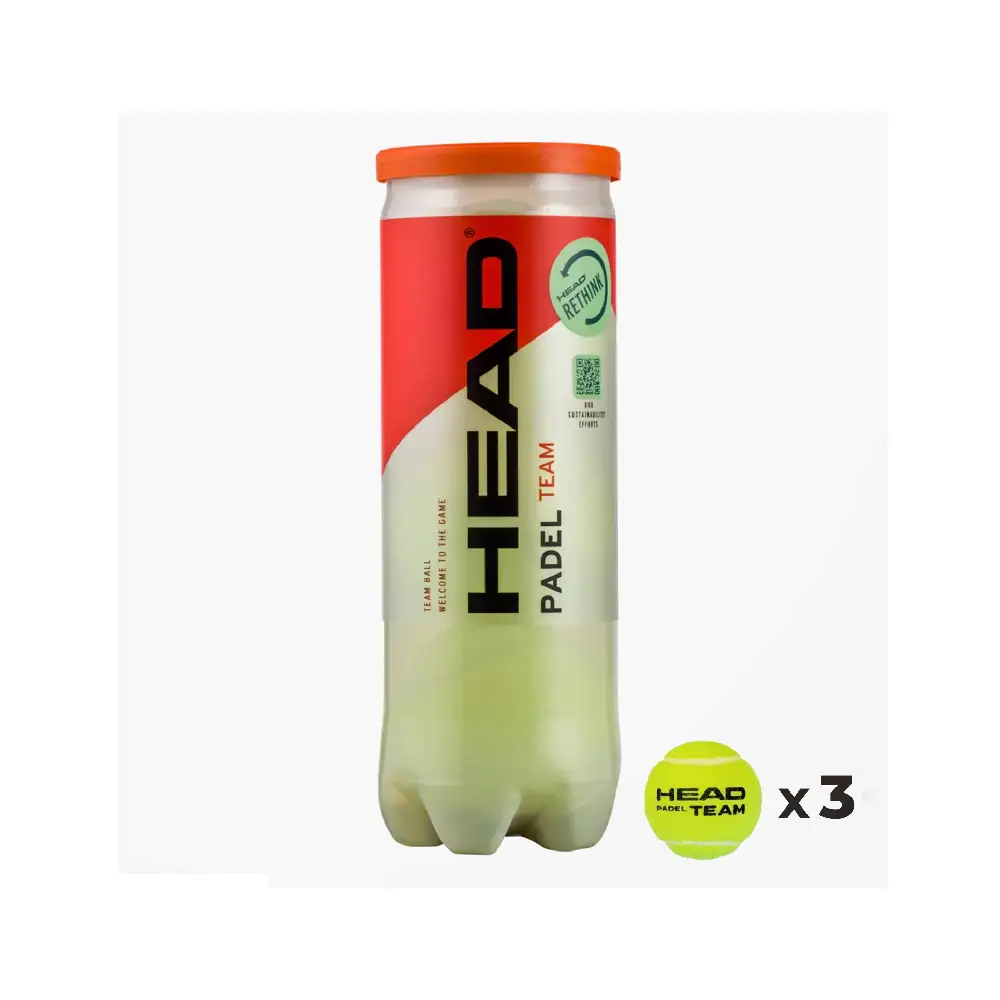 قوطی سه تایی توپ پدل هد سری TEAM