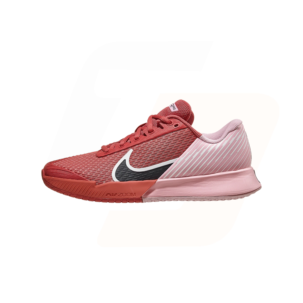 کفش تنیس نایک سری VAPOR PRO 2 تکنولوژی AIR ZOOM رنگ صورتی-قرمز زنانه (1)