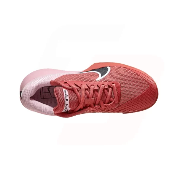 کفش تنیس نایک سری VAPOR PRO 2 تکنولوژی AIR ZOOM رنگ صورتی-قرمز زنانه (3)