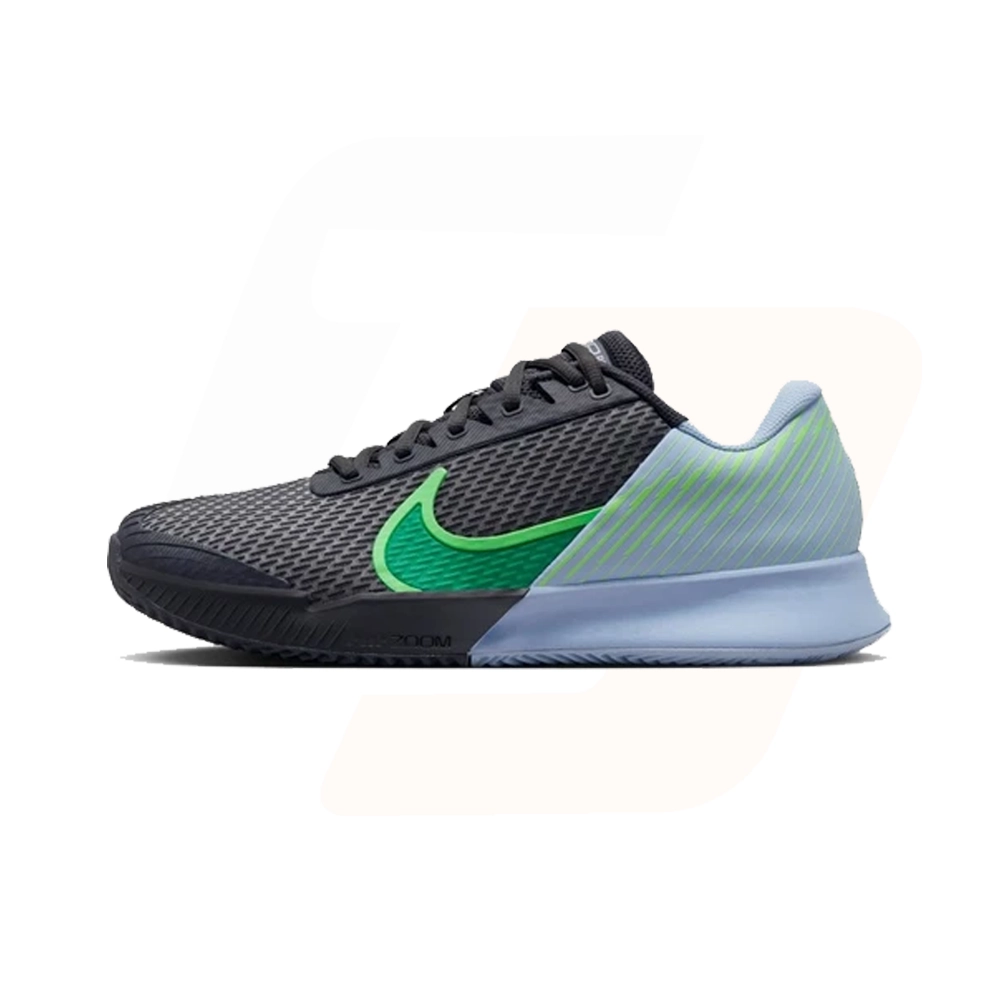 کفش تنیس نایک سری VAPOR PRO 2 تکنولوژی AIR ZOOM رنگ طوسی ذغالی مردانه (1)
