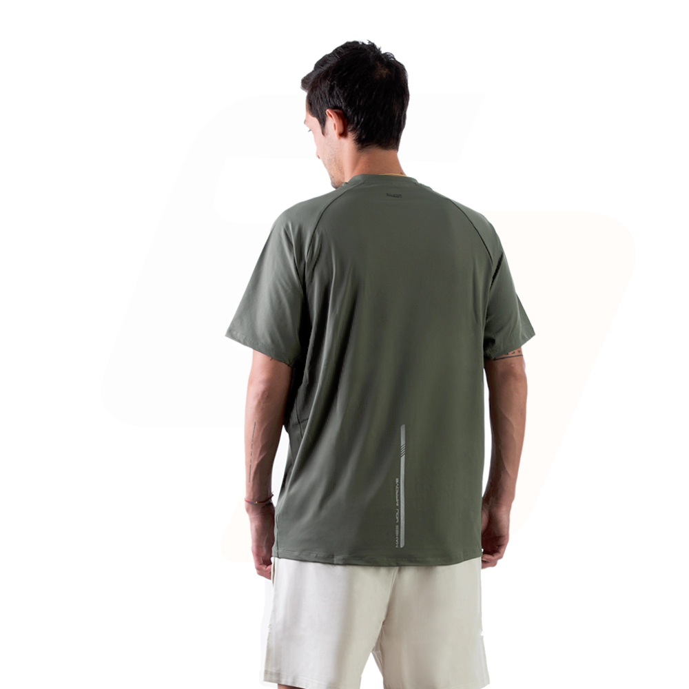 تیشرت مردانه ناکس مدل PRO رنگ زیتونی (10)