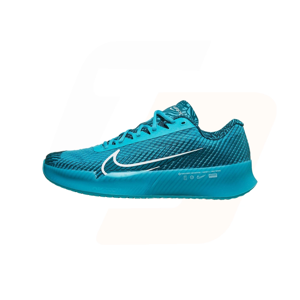 کفش تنیس نایک سری VAPOR 11 تکنولوژی AIR ZOOM رنگ آبی (1)