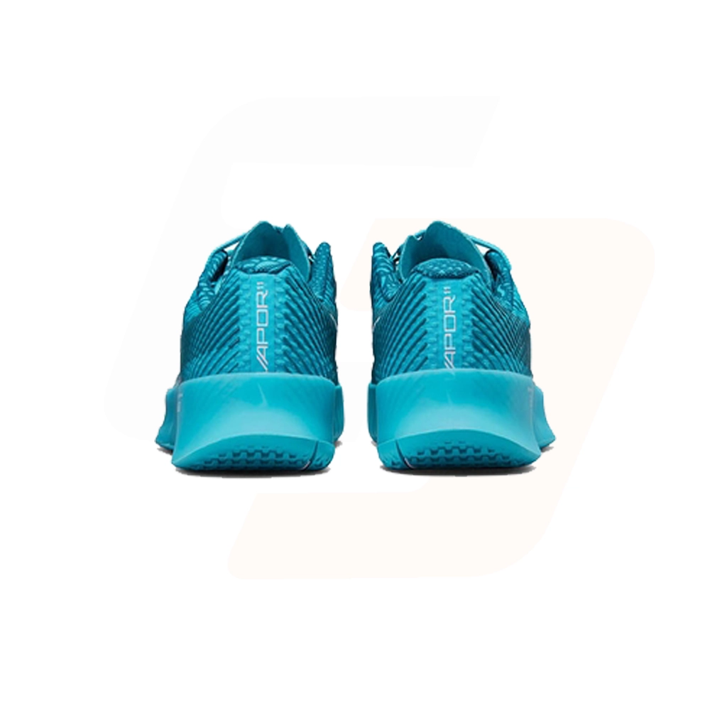 کفش تنیس نایک سری VAPOR 11 تکنولوژی AIR ZOOM رنگ آبی (6)