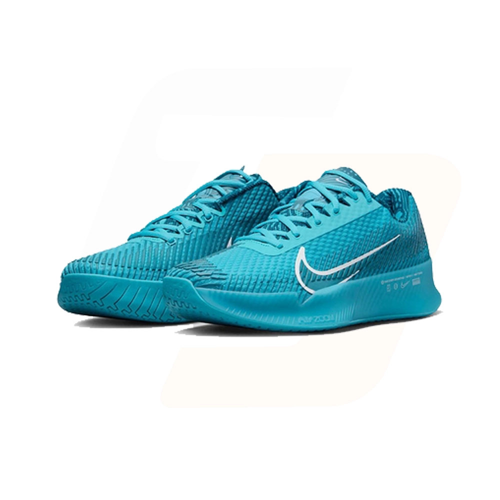 کفش تنیس نایک سری VAPOR 11 تکنولوژی AIR ZOOM رنگ آبی (7)