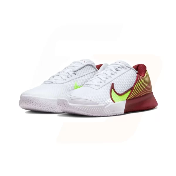 کفش تنیس نایک سری VAPOR PRO 2 تکنولوژی AIR ZOOM رنگ زرشکی-سفید (2)