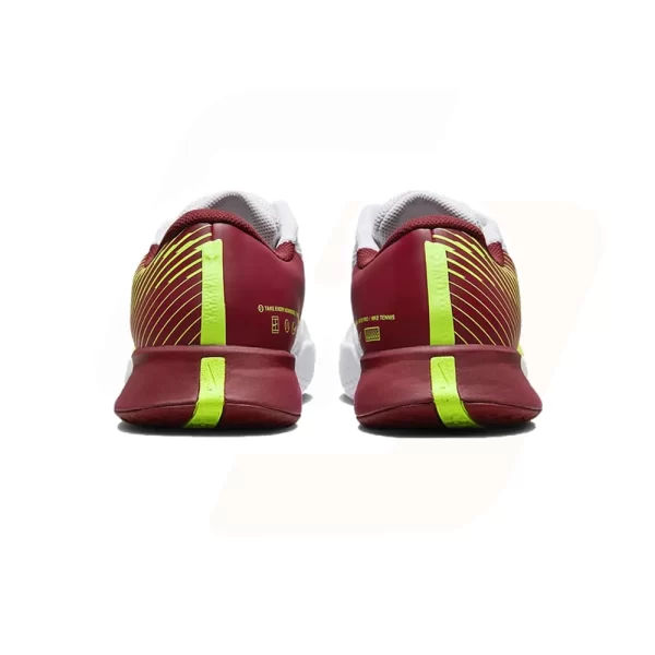 کفش تنیس نایک سری VAPOR PRO 2 تکنولوژی AIR ZOOM رنگ زرشکی-سفید (4)