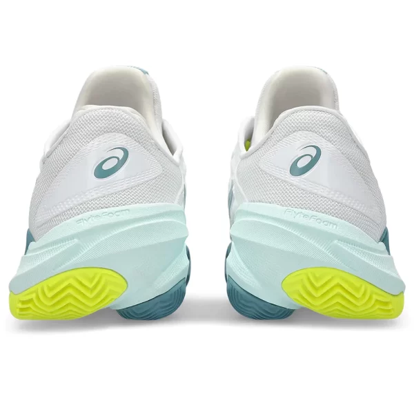کفش تنیس اسیکس سری COURT FF 3 رنگ سفید-سبز CLAY