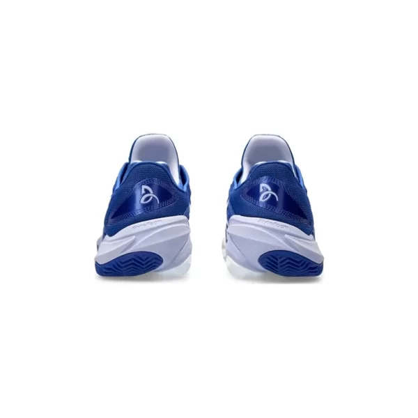 کفش تنیس اسیکس سری COURT FF 3 رنگ سفید-آبی NOVAK CLAY