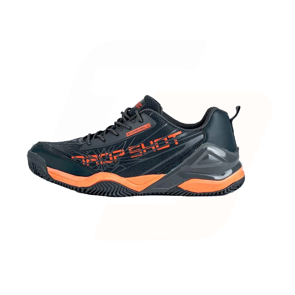 کفش تنیس دراپ شات سری ZAPATILLAS CELL XT رنگ طوسی-نارنجی CLAY