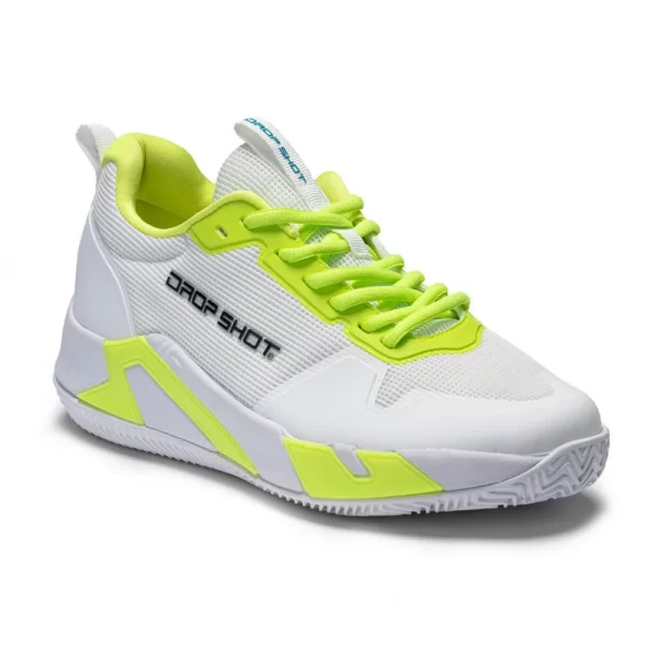 کفش تنیس دراپ شات سری ZAPATILLAS رنگ سفید-سبزCLAY