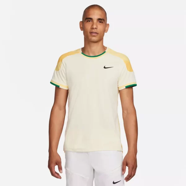 تیشرت تنیس مردانه نایک مدل Court Slam رنگ زرد