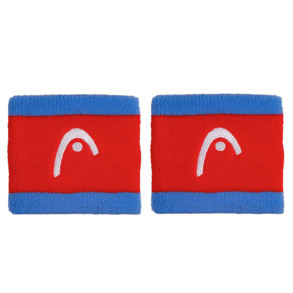 مچ بند تنیس هد سری 2.5 اینچ مدل 2 عددی رنگ قرمز-آبی