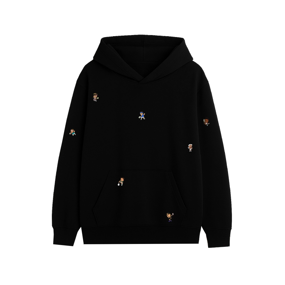 هودی طرح ATP TOUR PLAYERS رنگ مشکی هودی طرح ATP TOUR PLAYERS رنگ مشکی - Image 1