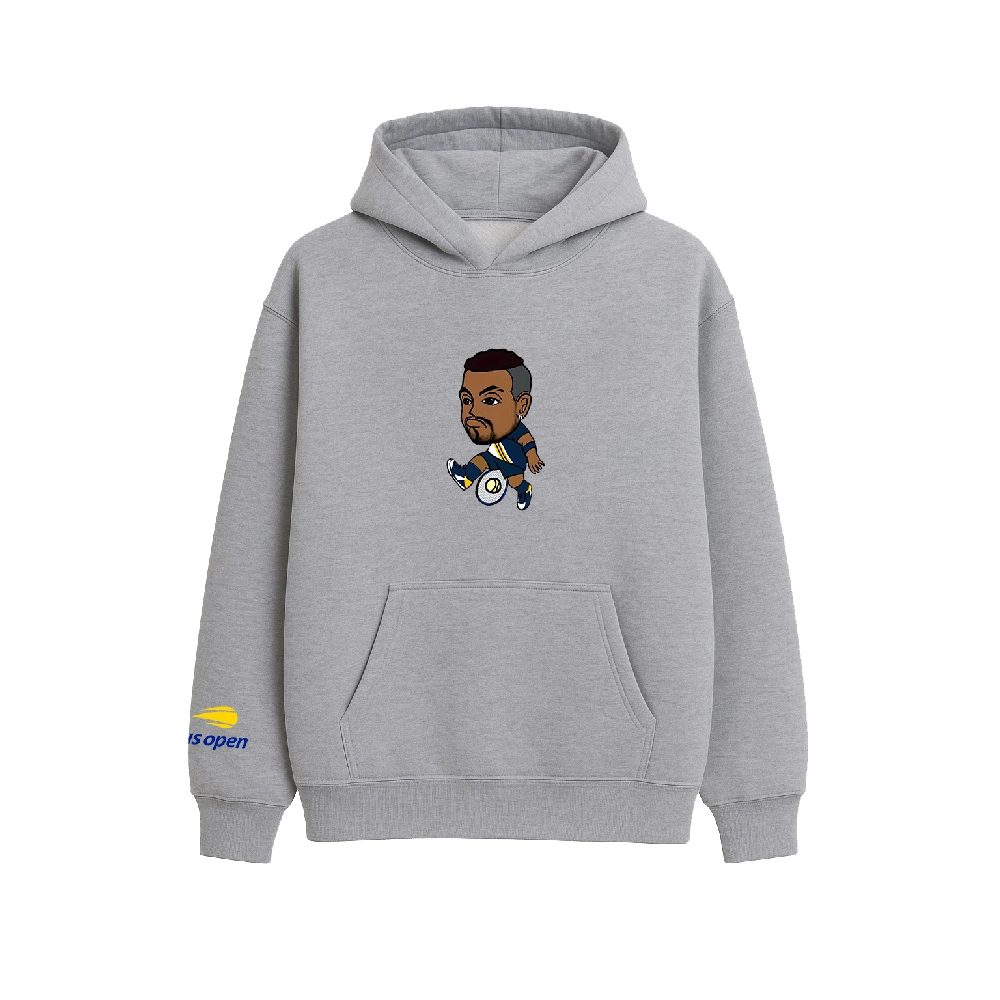 هودی طرح NICK KYRGIOS رنگ طوسی