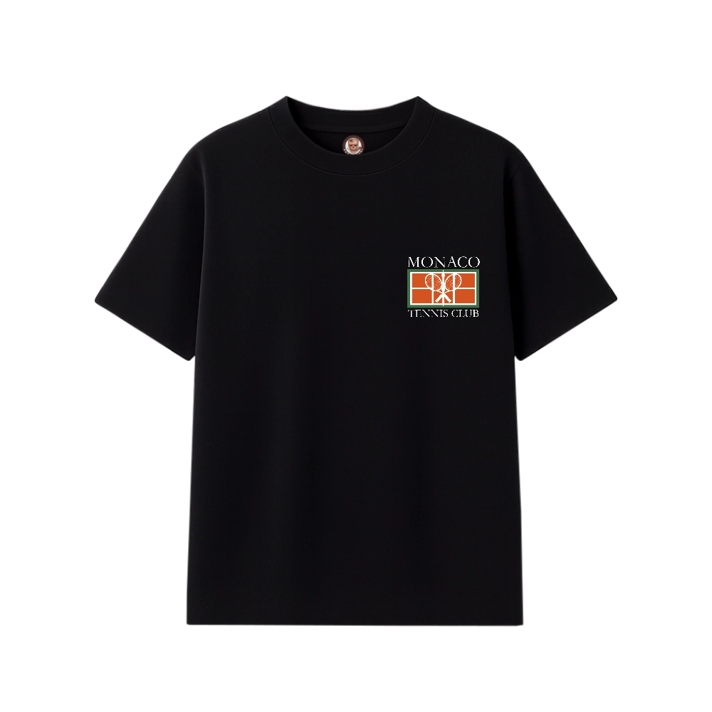تیشرت شوگردنی مدل MONACO رنگ مشکی تیشرت شوگردنی مدل MONACO رنگ مشکی
