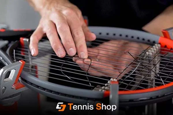 زه‌ کشی راکت تنیس