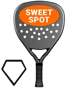 راکت پدل الماسی