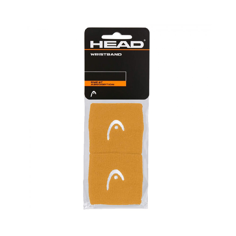 مچ بند تنیس هد سری 2.5 اینچ مدل 2 عددی رنگ زرد