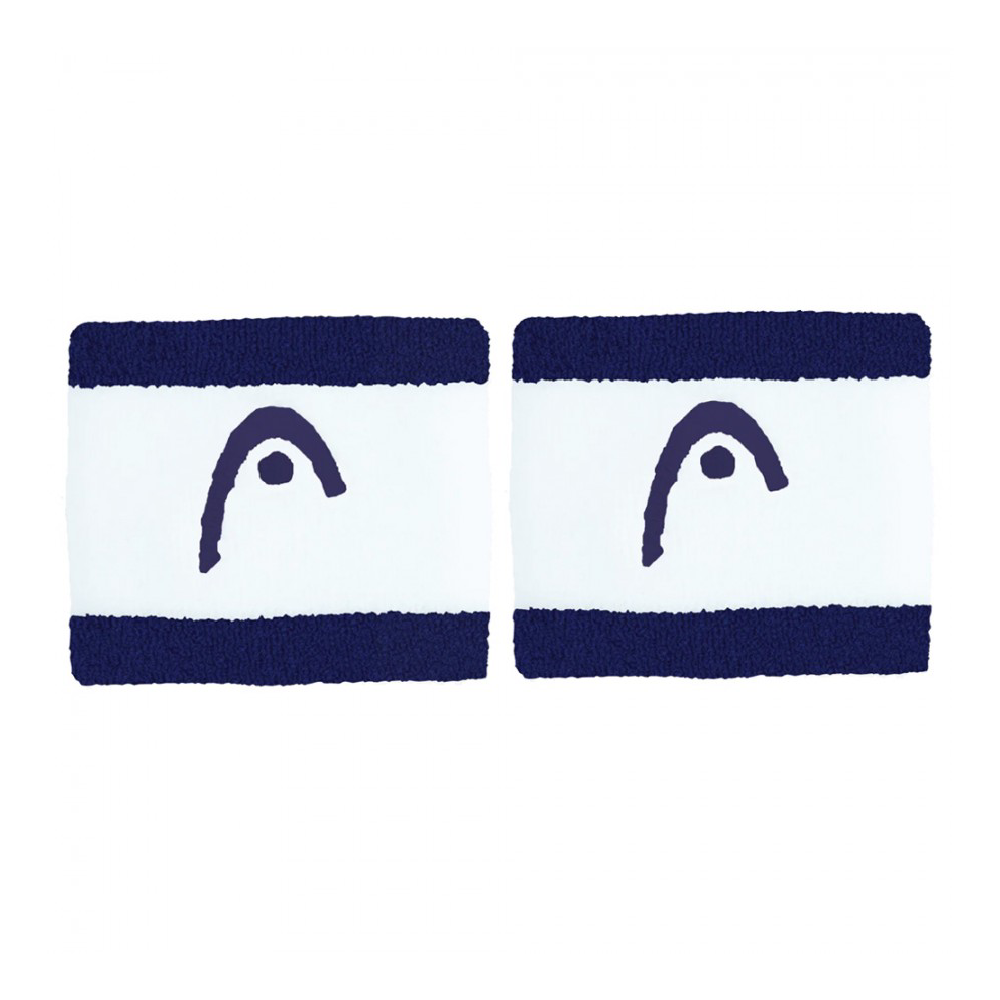 مچ بند تنیس هد سری 2.5 اینچ مدل 2 عددی رنگ سفید-سرمه ای