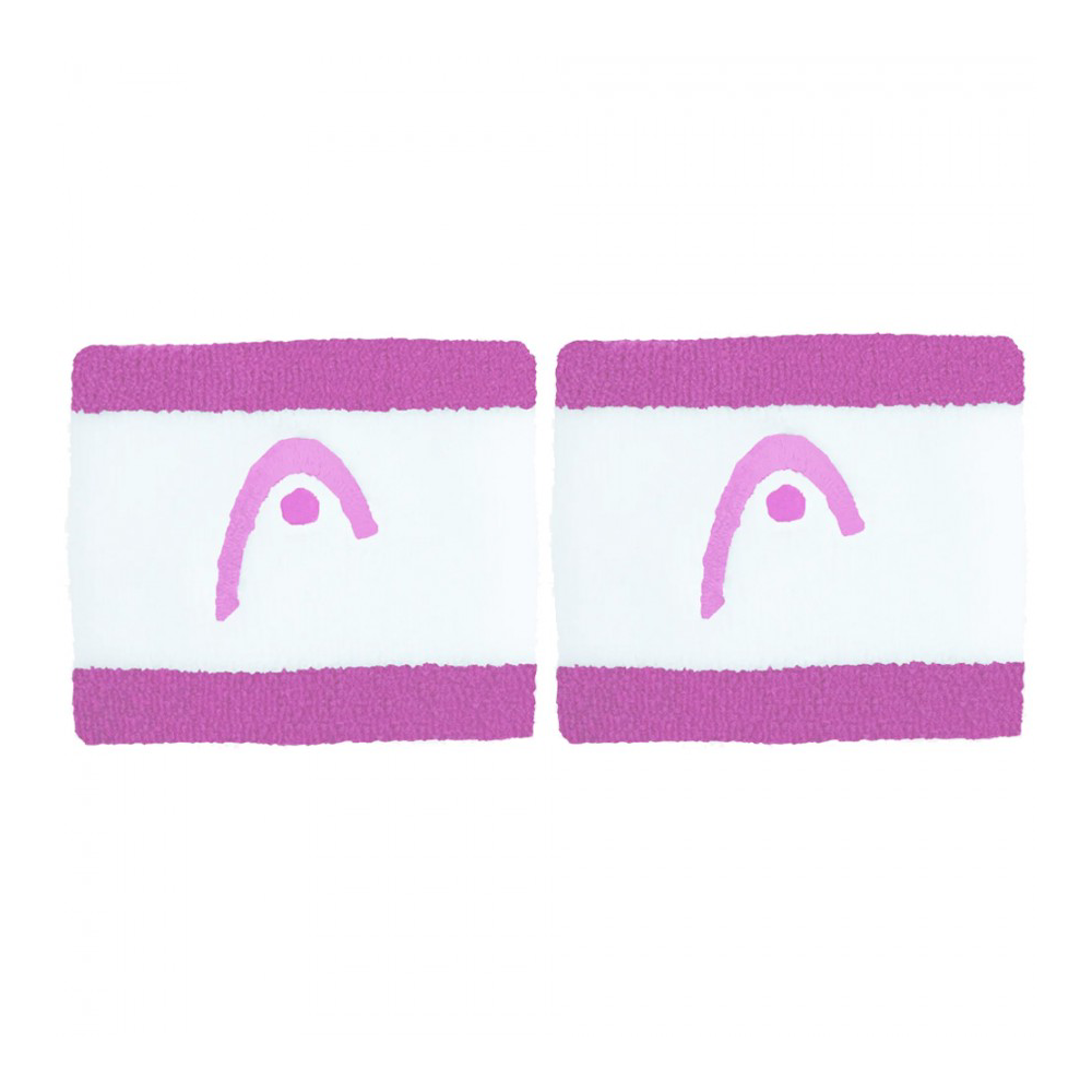 مچ بند تنیس هد سری 2.5 اینچ مدل 2 عددی رنگ سفید-صورتی