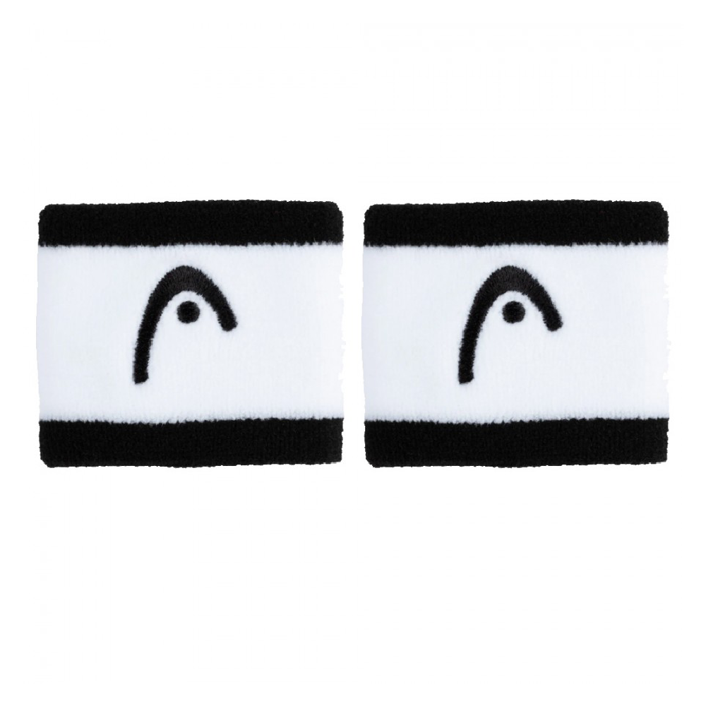 مچ بند تنیس هد سری 2.5 اینچ مدل 2 عددی رنگ سفید-مشکی