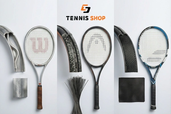 انتخاب راکت تنیس بر اساس جنس