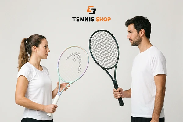 تفاوت راکت تنیس مردانه و زنانه