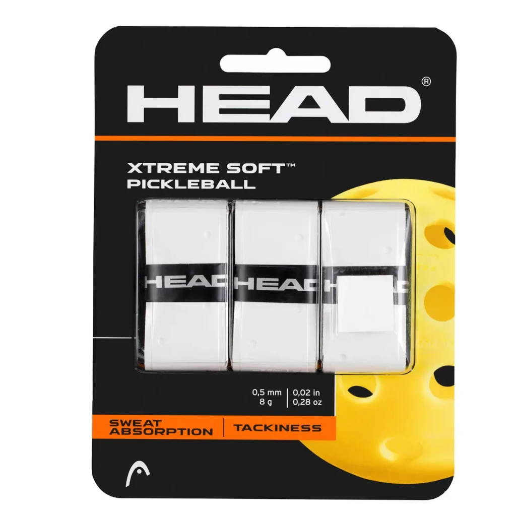 اورگریپ راکت پیکل بال هد سری Xtreme Soft مدل 3 عددی رنگ سفید