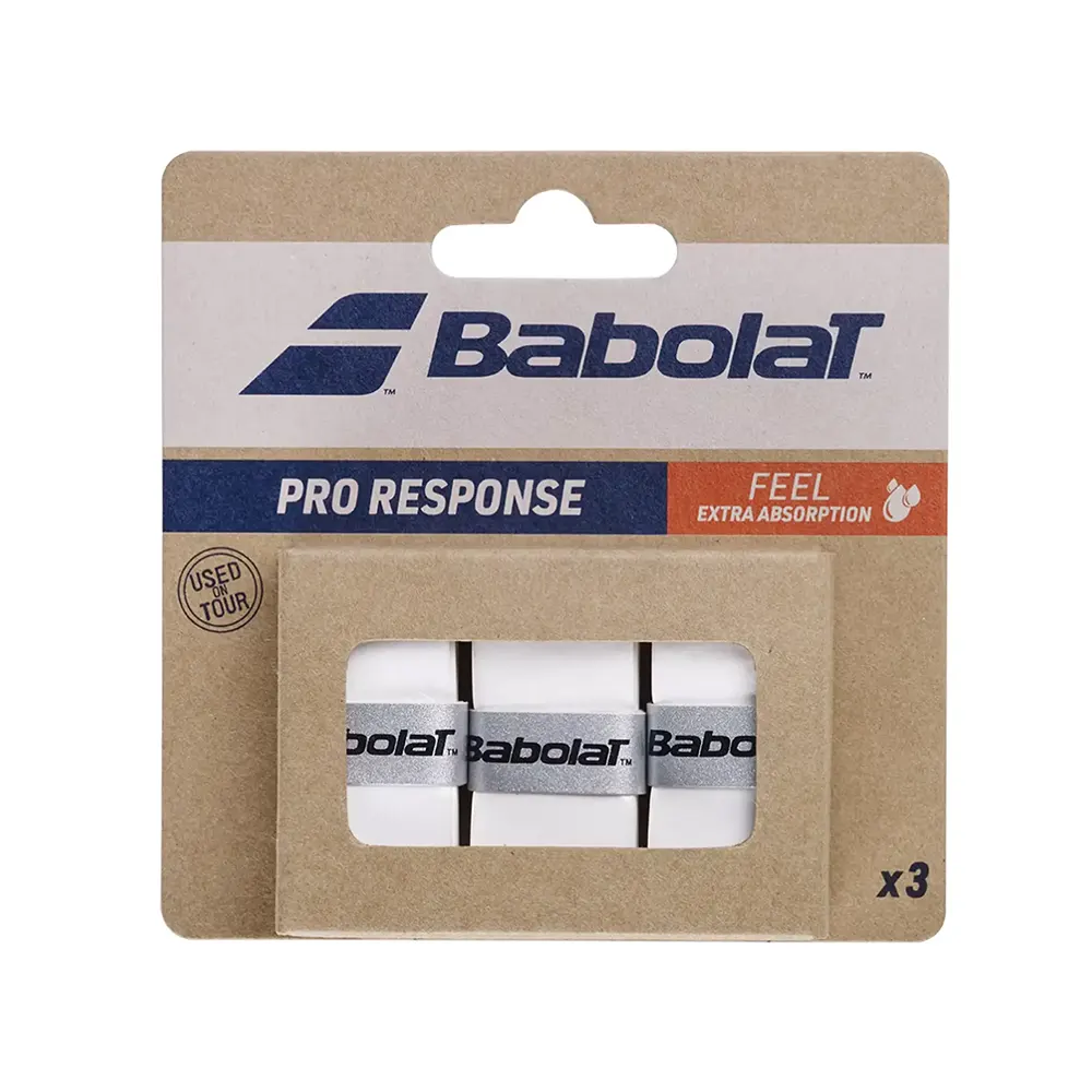 اورگریپ راکت پدل بابولات مدل Pro Response سه عددی سفید