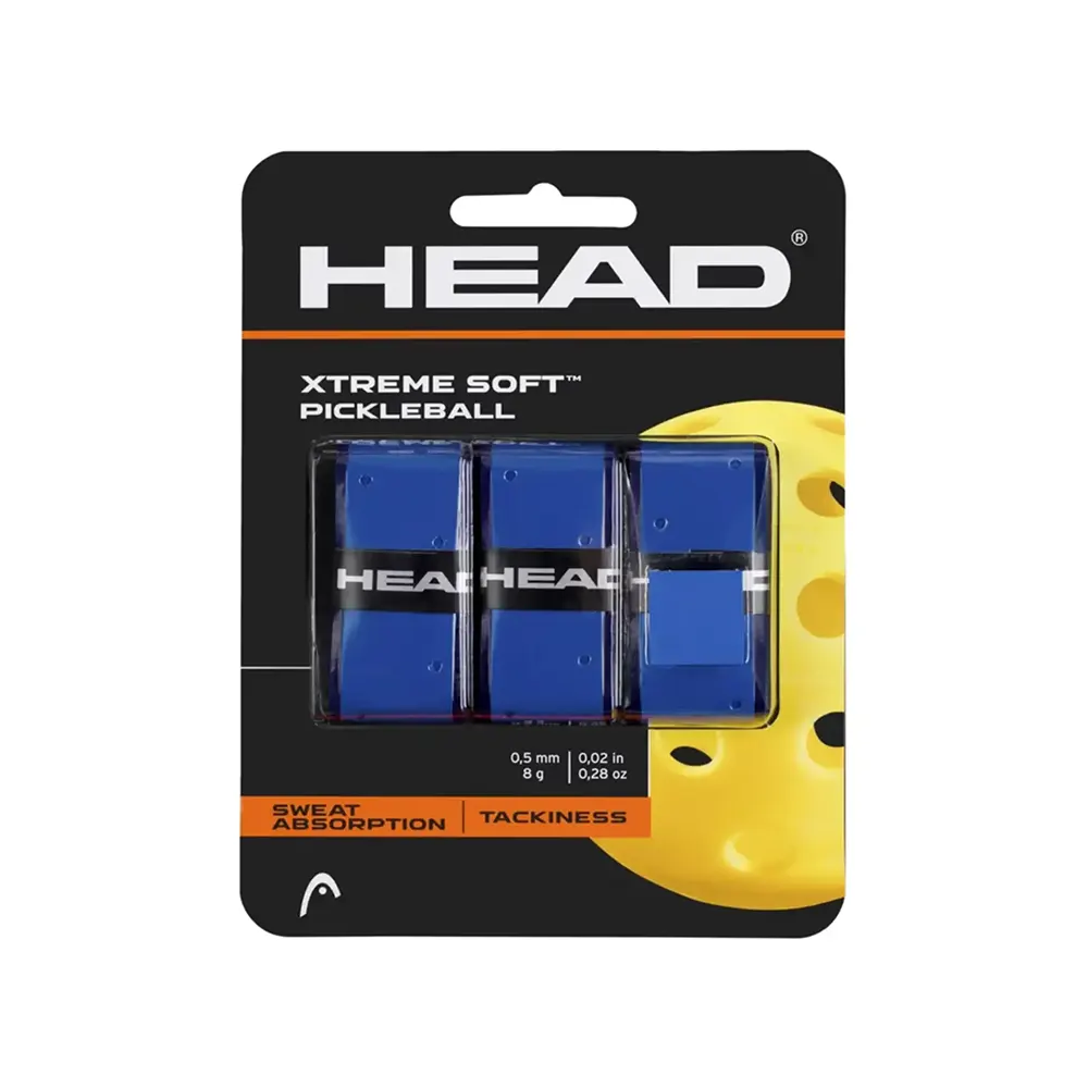 اورگریپ راکت پیکل بال هد سری Xtreme Soft مدل 3 عددی رنگ آبی